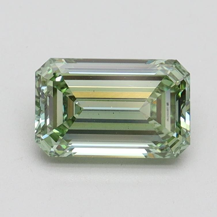 1.02 Ct. Fancy Intense Green Emerald Lab Grown Diamond