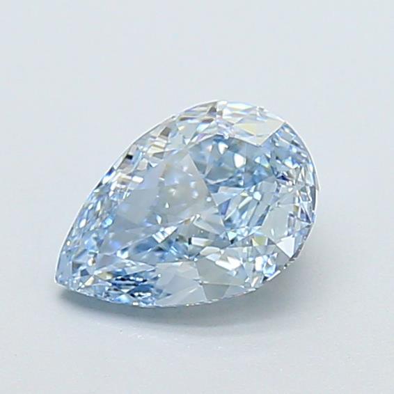 1.06 Ct. Fancy Intense Blue Pear Lab Grown Diamond