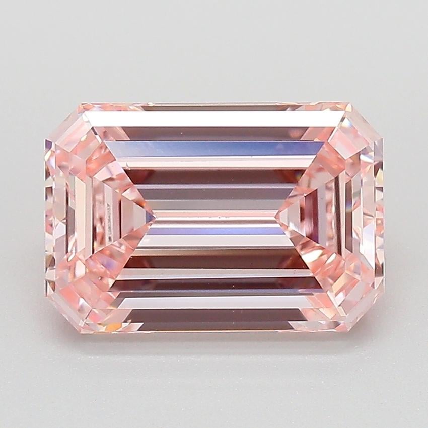 3.00 Ct. Fancy Intense  Pink Emerald Lab Grown Diamond