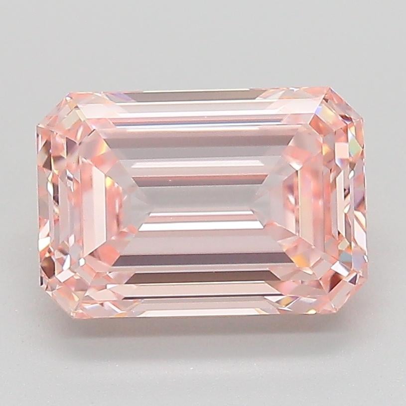 2.40 Ct. Fancy Intense  Pink Emerald Lab Grown Diamond