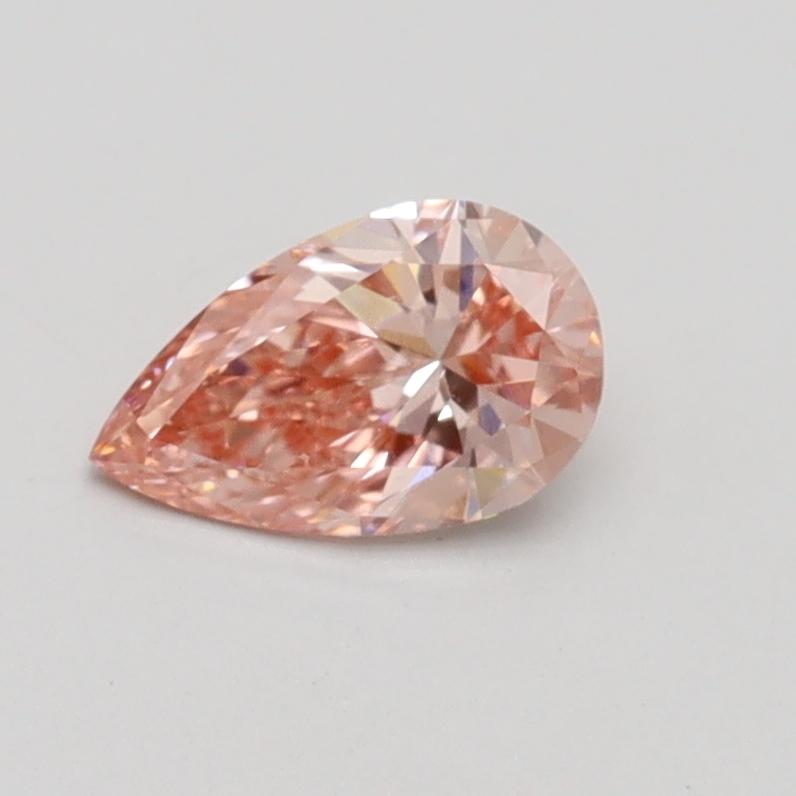 0.50 Ct. Fancy Intense Pink Pear Lab Grown Diamond