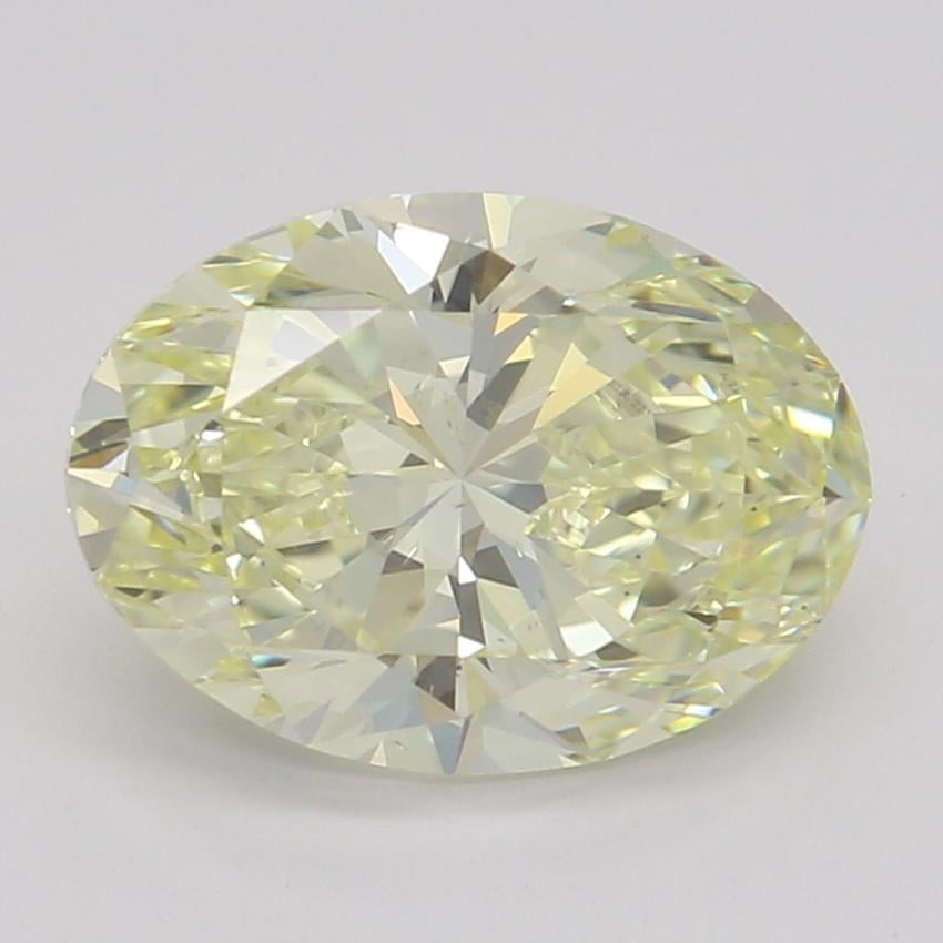 1.20 Ct. Fancy Light Yellow Oval Diamond