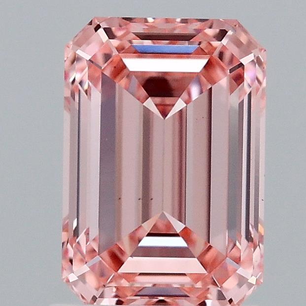 1.70 Ct. Fancy Vivid Pink Emerald Lab Grown Diamond