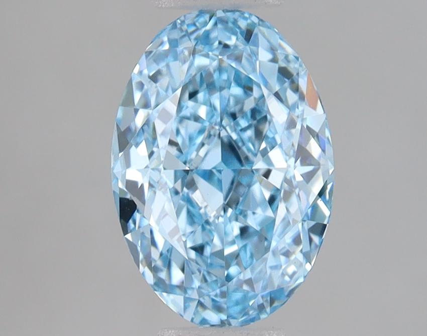 1.50 Ct. Fancy Vivid Blue Oval Lab Grown Diamond