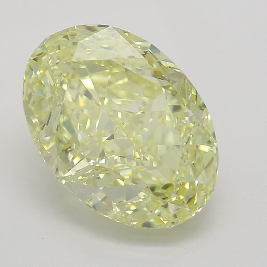 2.09 Ct. Fancy Yellow Oval Diamond