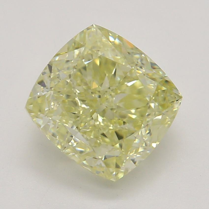 1.30 Ct. Fancy Light Yellow Cushion Diamond
