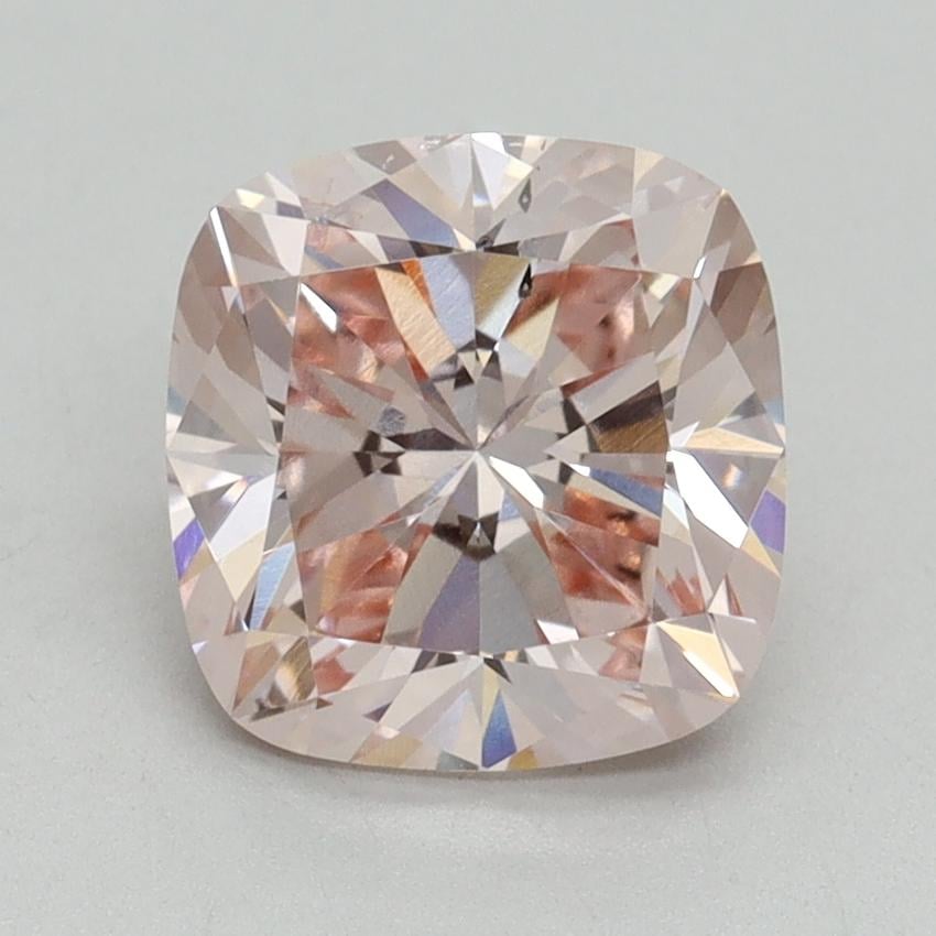 2.00 Ct. Fancy Intense Pink Cushion Lab Grown Diamond
