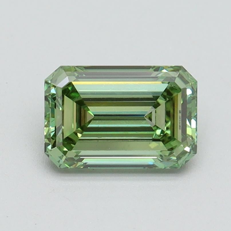 1.04 Ct. Fancy Vivid Green Emerald Lab Grown Diamond