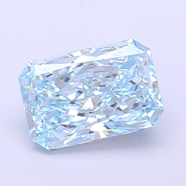 1.40 Ct. Fancy Vivid  Blue Radiant Lab Grown Diamond