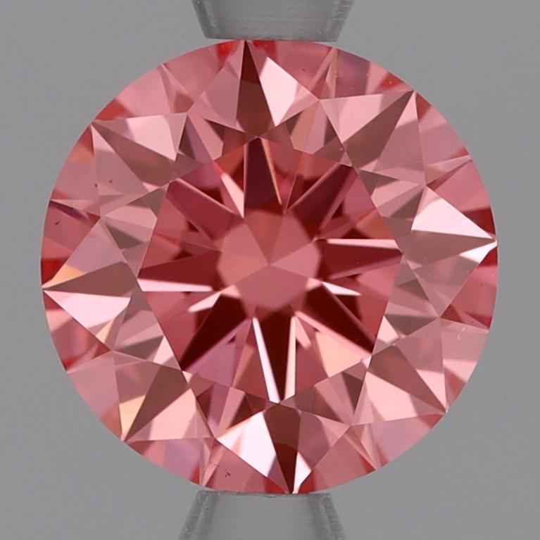 1.03 Ct. Fancy Vivid Pink Round Lab Grown Diamond