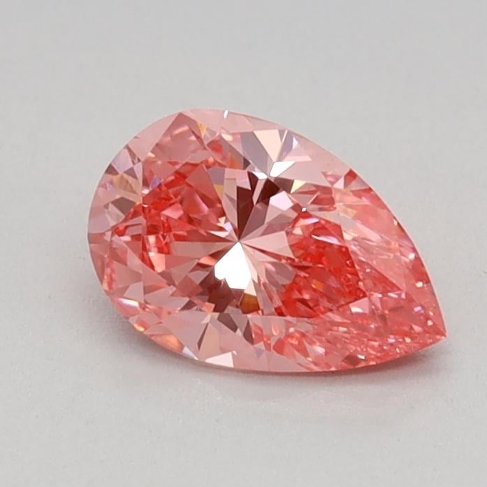 0.46 Ct. Fancy Vivid Pink Pear Lab Grown Diamond
