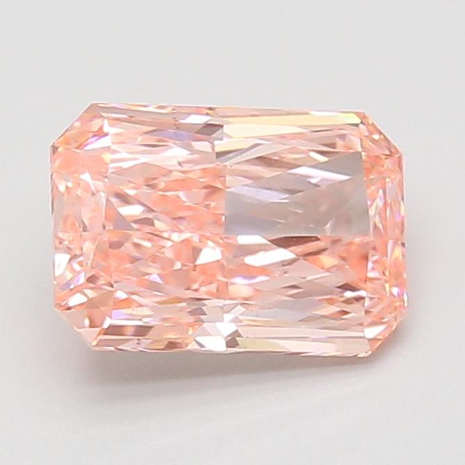 2.08 Ct. Fancy Vivid Pink Radiant Lab Grown Diamond