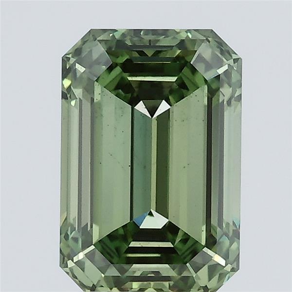 1.31 Ct. Fancy Vivid Green Emerald Lab Grown Diamond