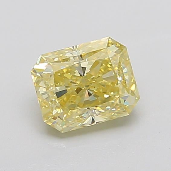 1.48 Ct. Fancy  Yellow Radiant Lab Grown Diamond