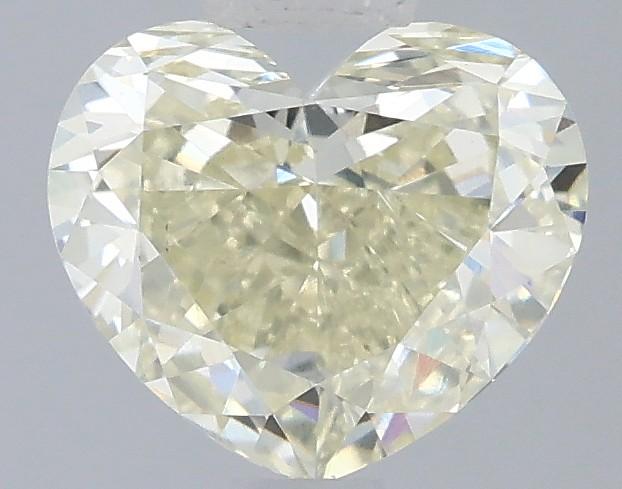 1.00 Ct. Light Yellow Heart Lab Grown Diamond