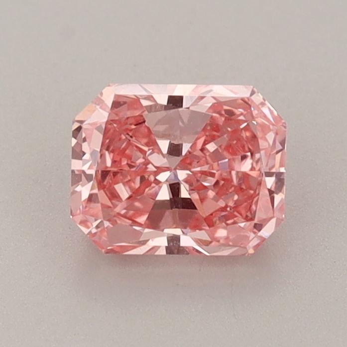 0.83 Ct. Fancy Pink Radiant Lab Grown Diamond