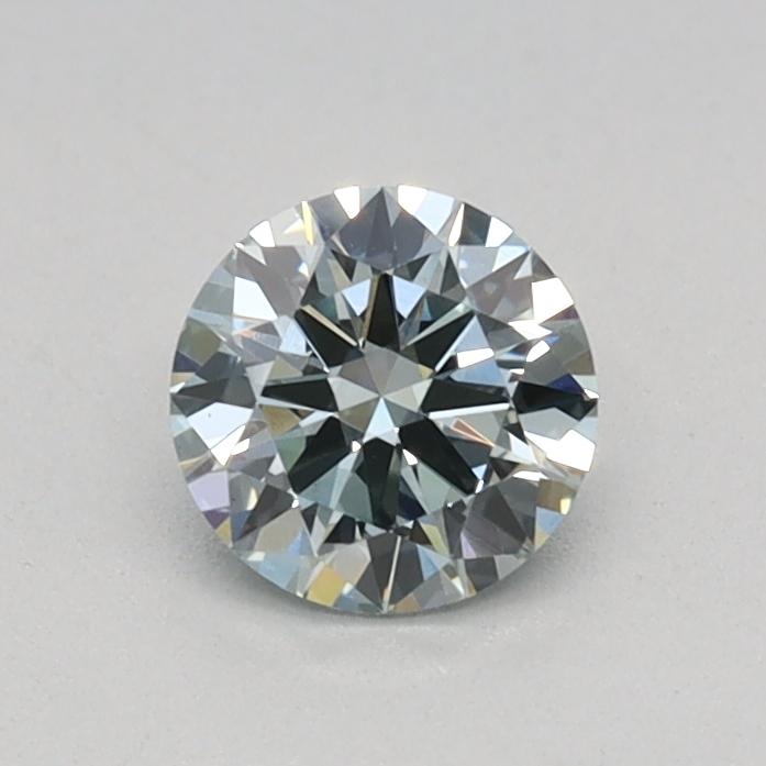 0.35 Ct. Fancy Green Round Lab Grown Diamond