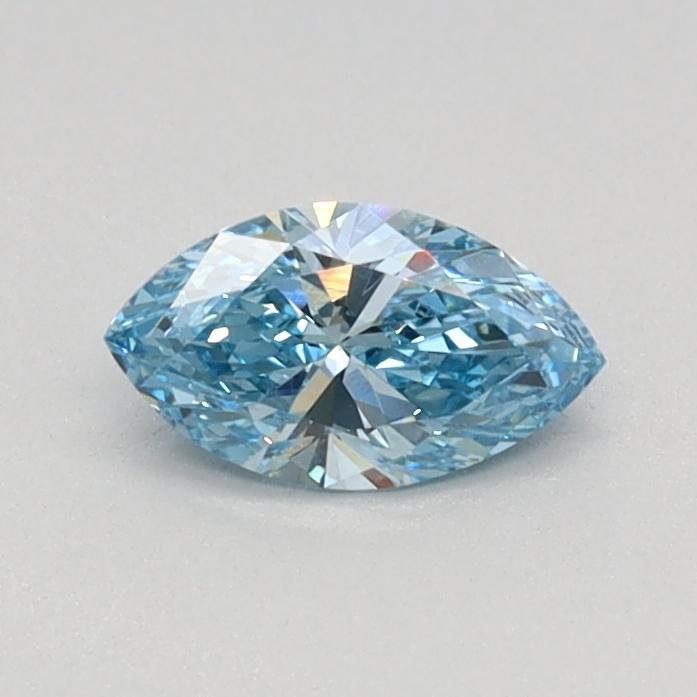 0.30 Ct. Fancy  Vivid Blue Marquise Lab Grown Diamond
