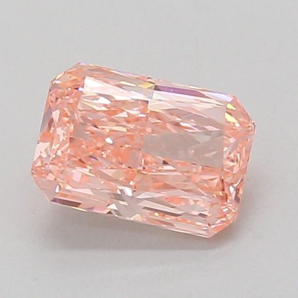 1.24 Ct. Fancy Vivid Pink Radiant Lab Grown Diamond