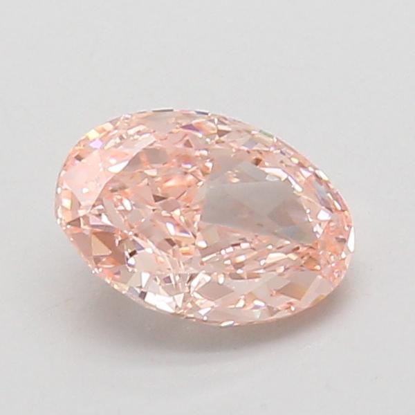 1.07 Ct. Fancy Vivid Pink Oval Lab Grown Diamond