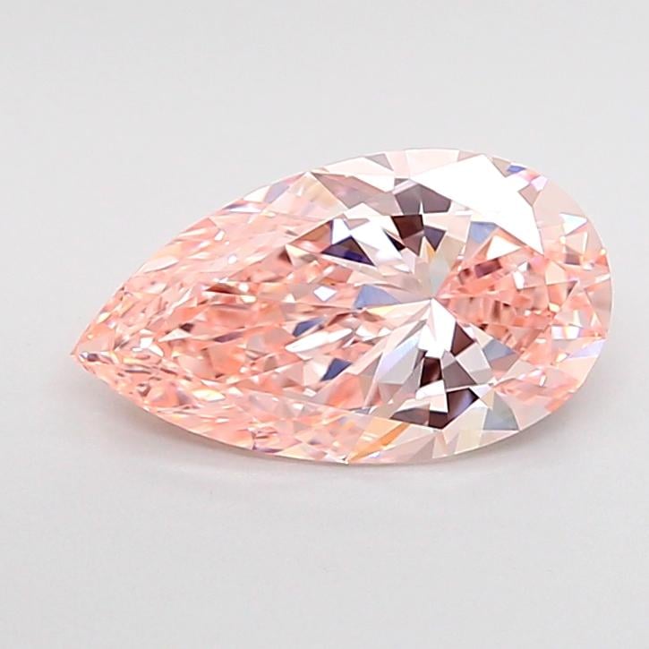 1.25 Ct. Fancy Intense  Pink Pear Lab Grown Diamond