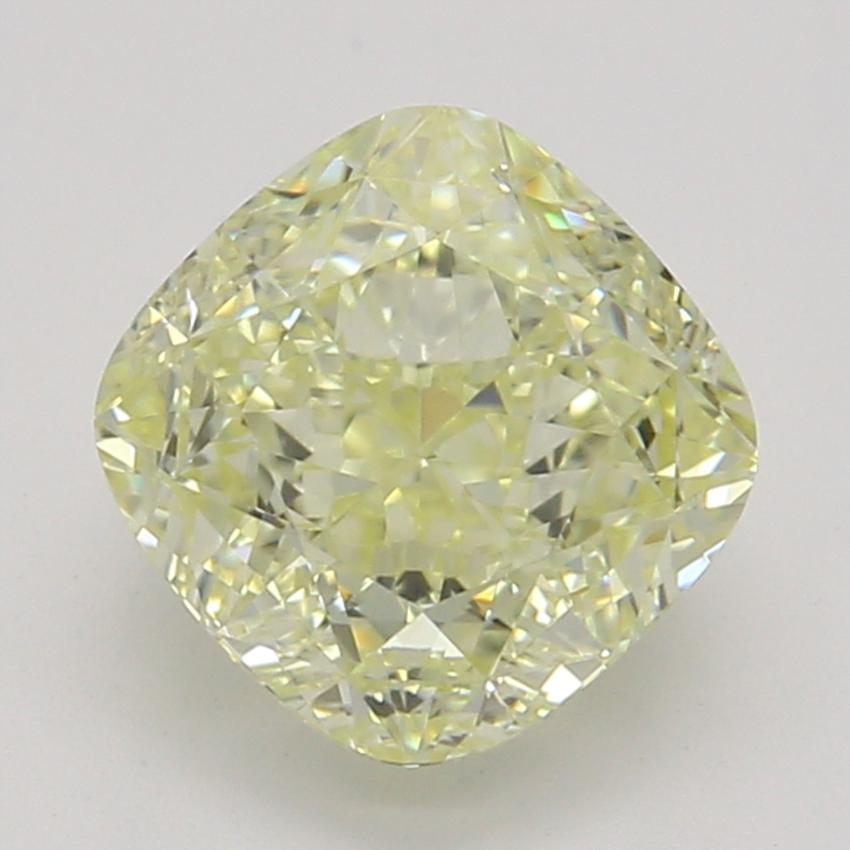 1.03 Ct. Fancy Light Yellow Cushion Diamond