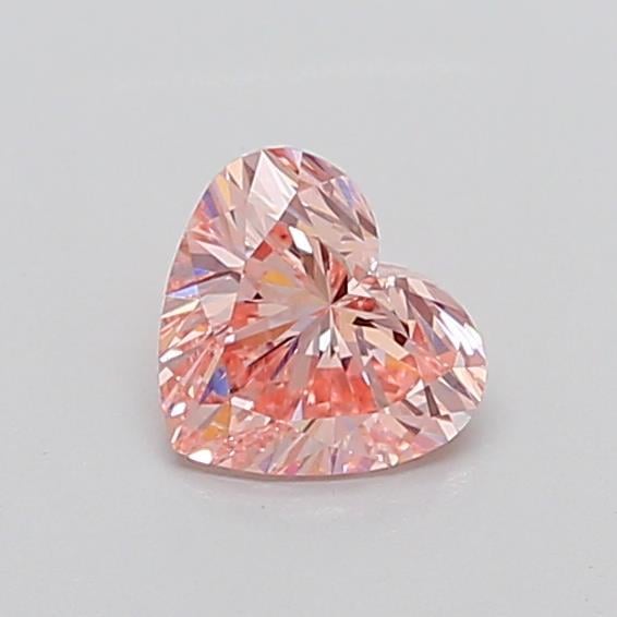 1.01 Ct. Fancy Intense  Pink Heart Lab Grown Diamond