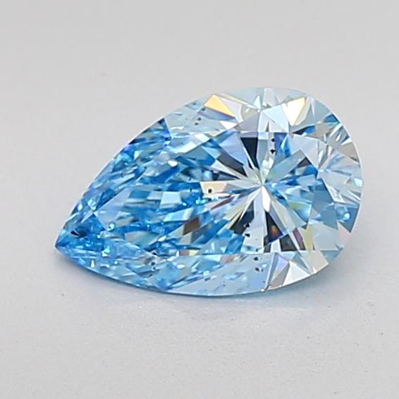 1.50 Ct. Fancy Vivid Blue Pear Lab Grown Diamond