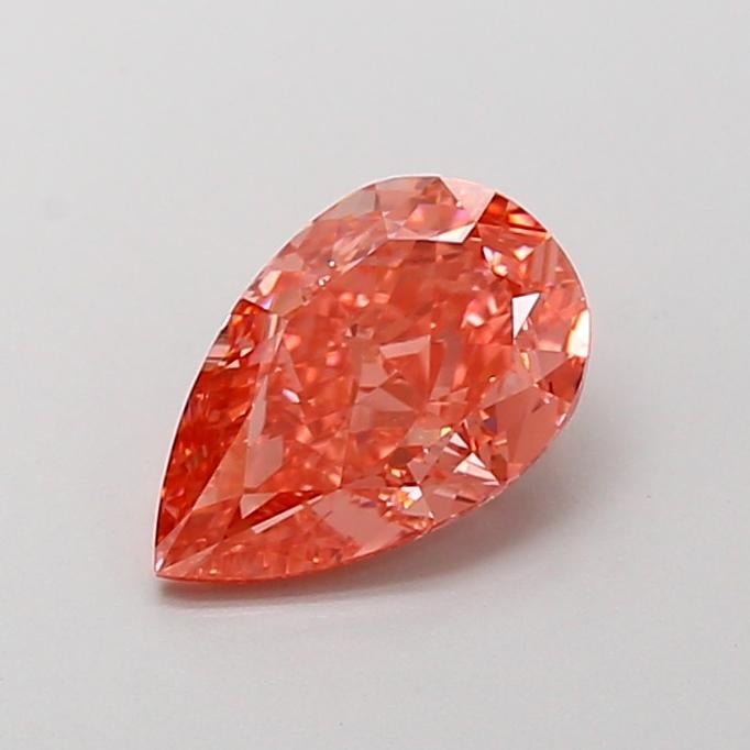 1.65 Ct. Fancy Vivid Pink Pear Lab Grown Diamond