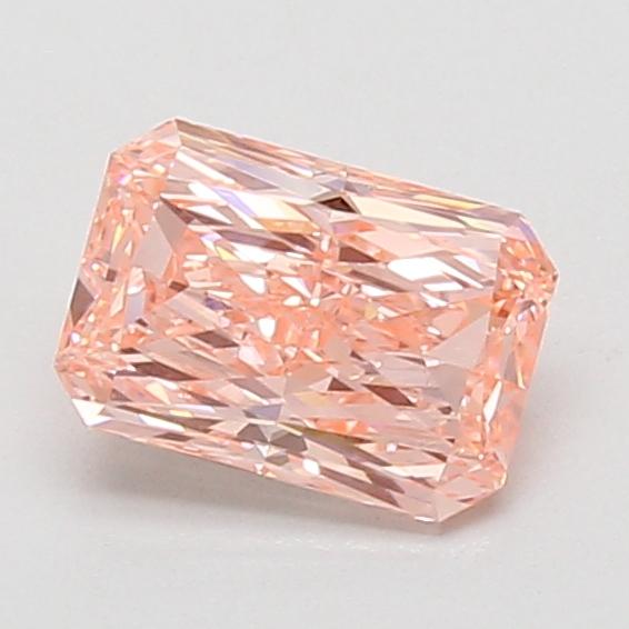 1.03 Ct. Fancy Vivid Pink Radiant Lab Grown Diamond