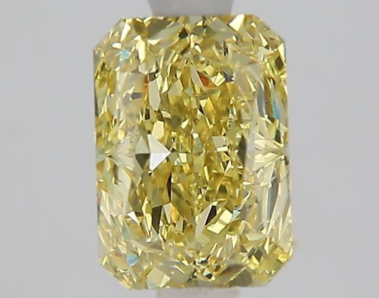 1.55 Ct. Fancy Intense  Yellow Radiant Lab Grown Diamond