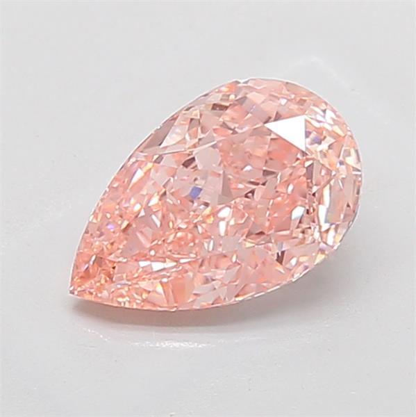 2.28 Ct. Fancy Vivid Pink Pear Lab Grown Diamond