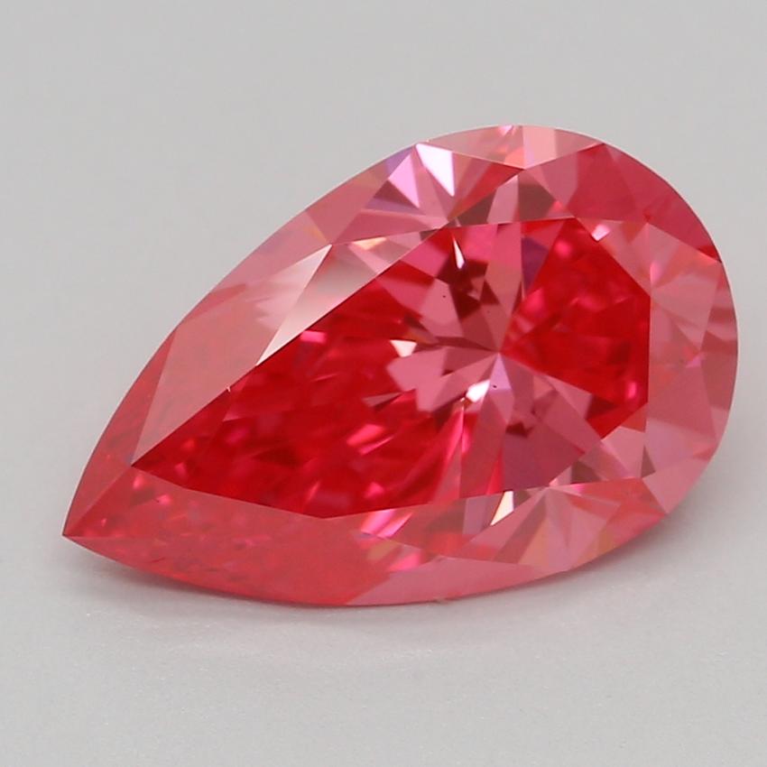 1.56 Ct. Fancy Vivid Pink Pear Lab Grown Diamond