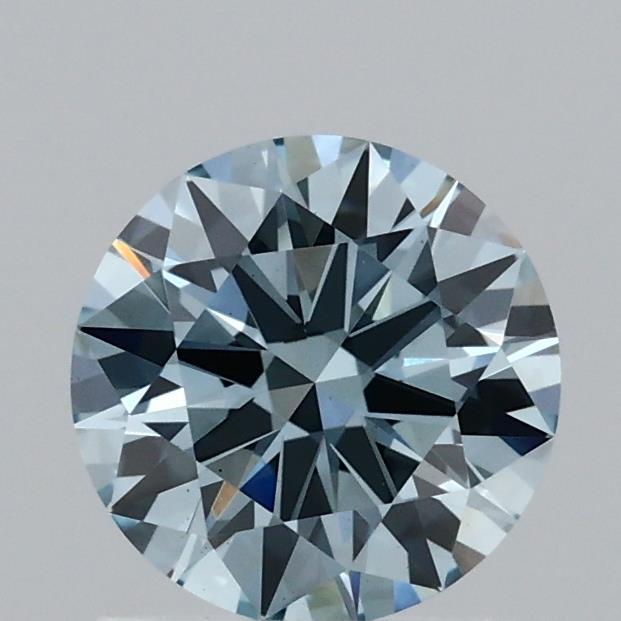 1.05 Ct. Fancy Intense Blue Round Lab Grown Diamond