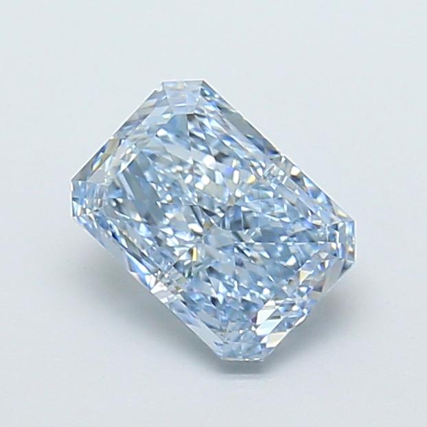 1.33 Ct. Fancy Vivid Blue Radiant Lab Grown Diamond