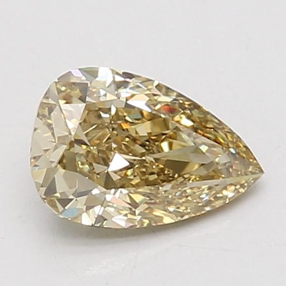 1.09 Ct. Fancy Intense Yellow Pear Lab Grown Diamond