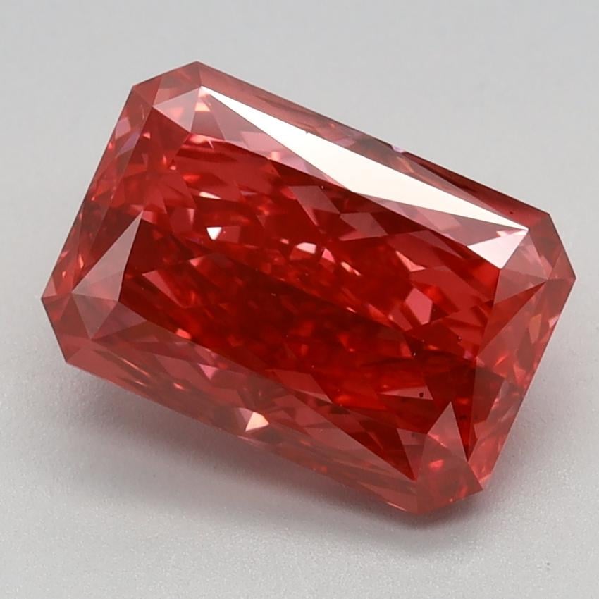 2.47 Ct. Fancy Vivid Pink Radiant Lab Grown Diamond