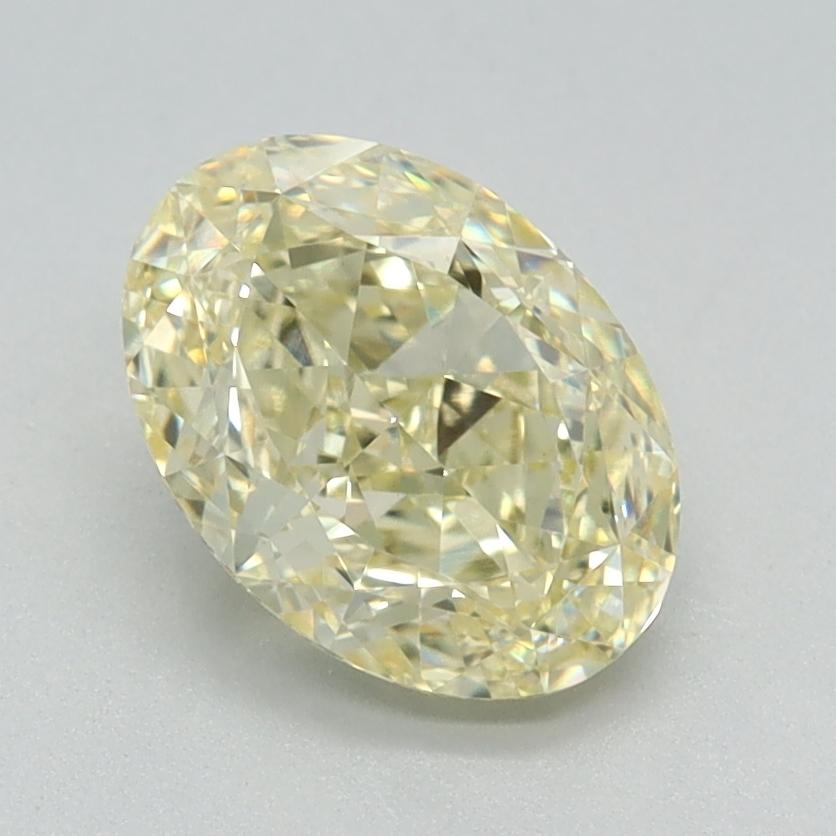 1.40 Ct. Fancy Intense Yellow Oval Lab Grown Diamond