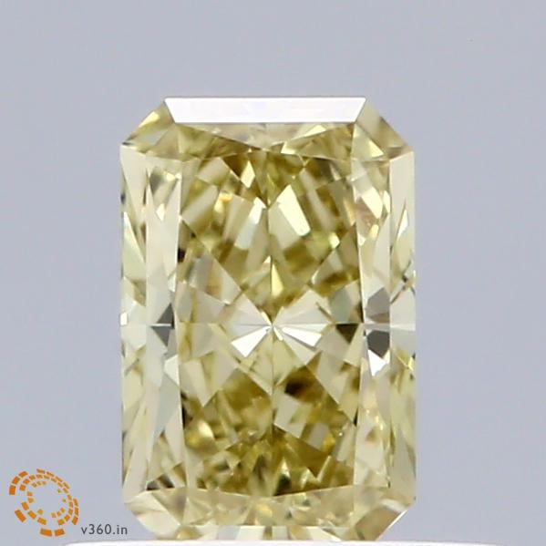0.52 Ct. Fancy Intense Yellow Radiant Lab Grown Diamond