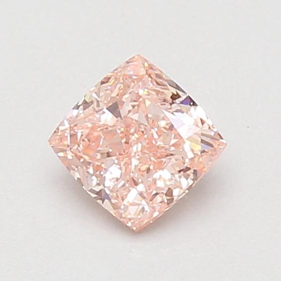0.76 Ct. Fancy Intense Pink Cushion Lab Grown Diamond