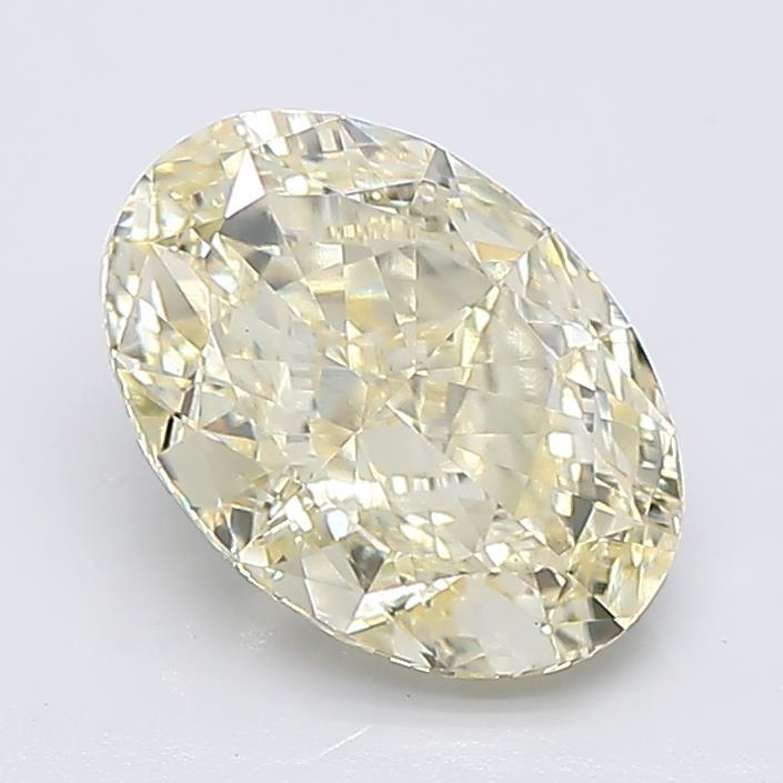 1.67 Ct. Fancy Yellow Oval Lab Grown Diamond