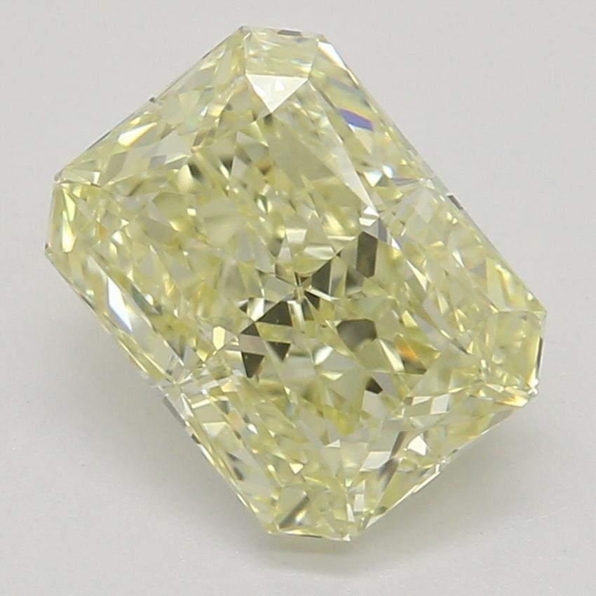 1.12 Ct. Fancy Light Yellow Radiant Diamond