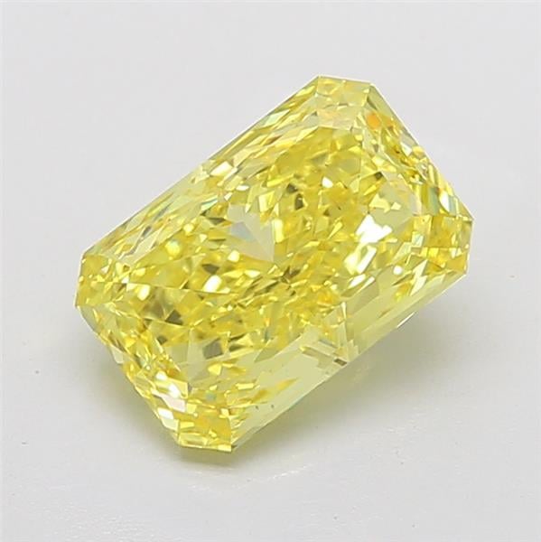 4.05 Ct. Fancy Intense Yellow Radiant Lab Grown Diamond