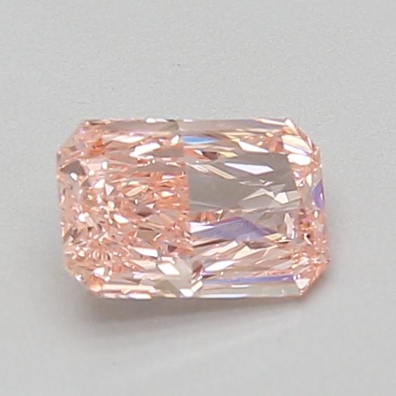 0.82 Ct. Fancy Vivid Pink Radiant Lab Grown Diamond