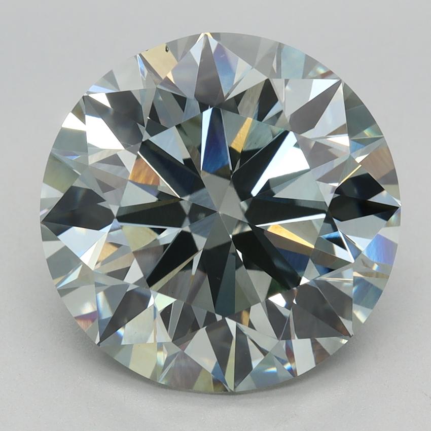 5.01 Ct. Fancy Green Round Lab Grown Diamond