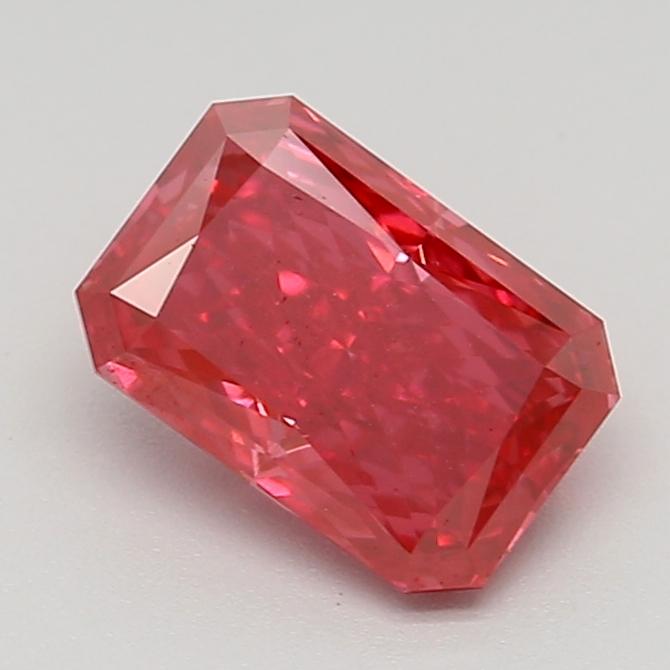 1.04 Ct. Fancy Vivid  Pink Radiant Lab Grown Diamond