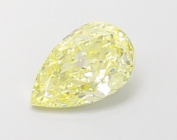 0.70 Ct. Fancy Light Yellow Pear Lab Grown Diamond