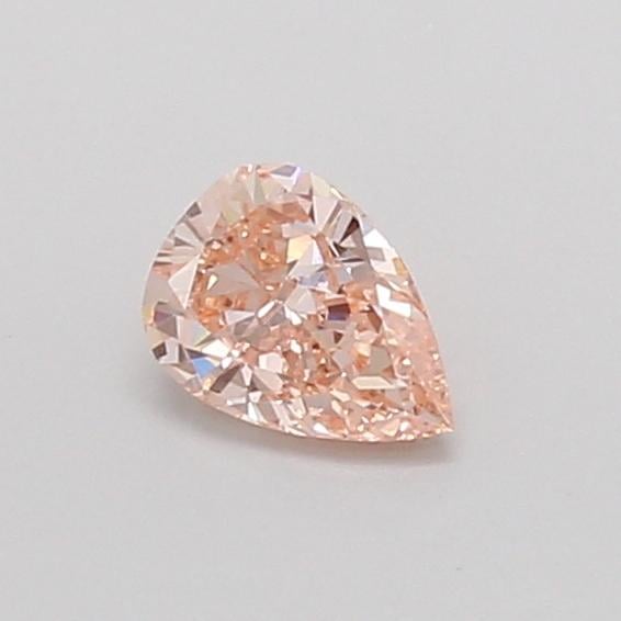 0.34 Ct. Fancy Vivid Pink Pear Lab Grown Diamond