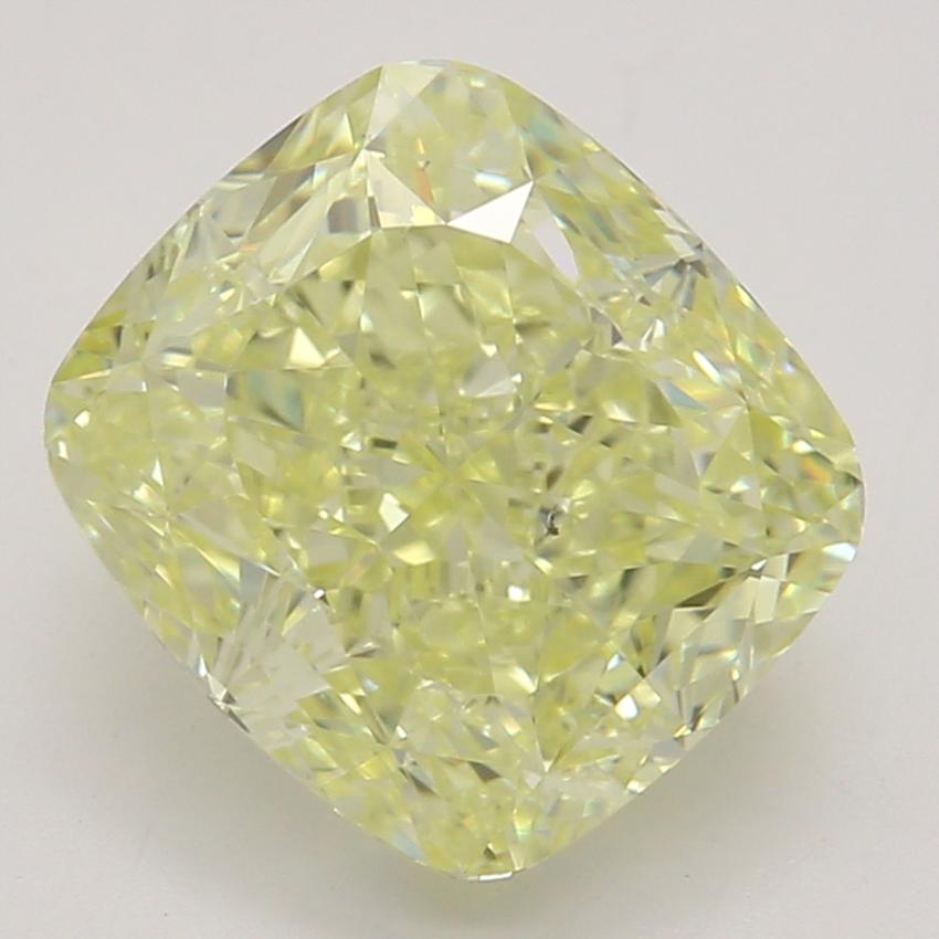2.01 Ct. Fancy Yellow Cushion Diamond