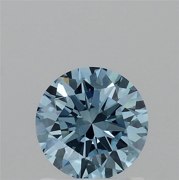 1.00 Ct. Fancy Vivid Blue Round Lab Grown Diamond